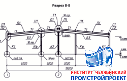 Здание АБК 30х42 м