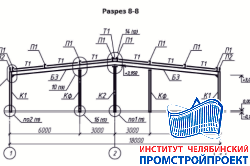 Здание АБК 30х42 м