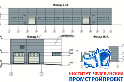 Центр по обслуживанию автомобилей 45х18 м