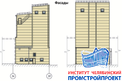 Завод по производству сухих строительных смесей 12,3х12,2 м