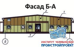 Бытовой корпус 18х102 м