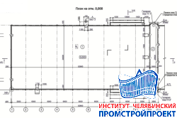 Свинокомплекс (свинарник на 928 мест) 24,8х52,8м
