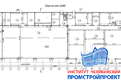 Ремонтный цех с АБК 24х102м