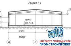 Банно-прачечный комплекс 15х30 м
