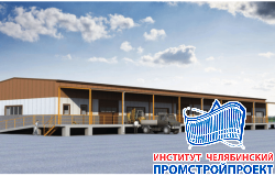 Закрытый материальный склад 18x60м
