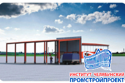 Контрольно-пропускной пункт с весовой 9х9м