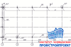 Рефтинская ГРЭС. Здание неотапливаемого склада 12х30 м.