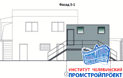 Здание КПП 14,3х8,9 м