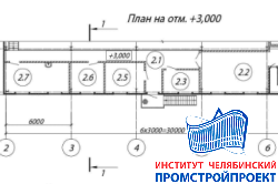 Гараж с мастерскими и площадка с навесами 18х36м