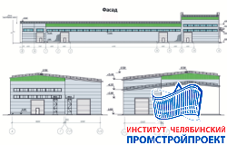 Производственный цех 95,8х18 м