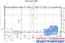 Крановое здание 18х42 м