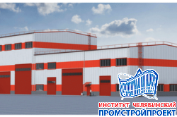 Ремонтный цех с АБК 24х102м