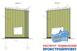 Узел перегрузки рудного конвейера 24.5х47.6м