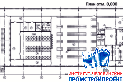Бытовой корпус 18х102 м
