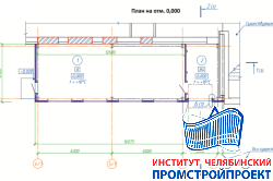 Здание цеха 15.3х4.5м