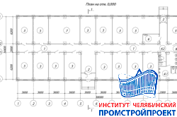 Административно бытовой корпус 14,4х38 м