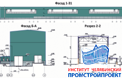 Цех легких профилей 180х18 м