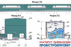 Цех легких профилей 180х18 м