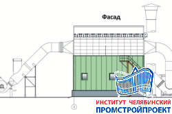 Здание газоотчистки 13,4х16,6 м