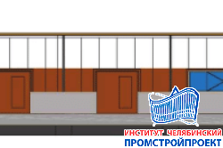 Склад ГСМ с навесом 9,2х24 м