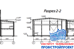Ремонтный цех с АБК 24х102м