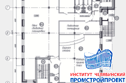Объект общественного питания 20.55x24.07 м