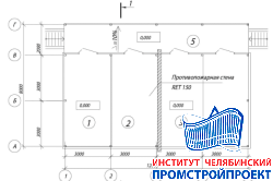 Склад газа на 80 баллонов 12х8м