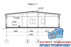 Административно бытовой корпус 15х30 м