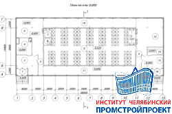 Комплекс душевых 14.4х38м