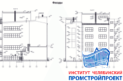 Комплекс приемки и переработки пшеницы 47.5х29.85м