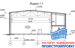 Автотранспортный цех с пождепо 24x49м
